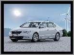 Wiatraki, Szara, Skoda Superb